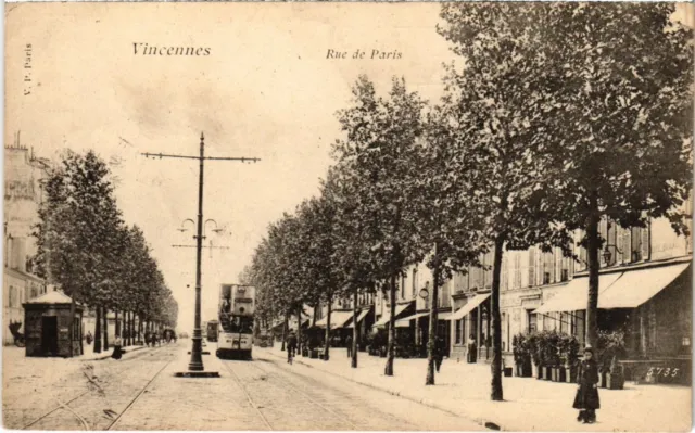 CPA AK Vincennes Rue de Paris FRANCE (1283236)