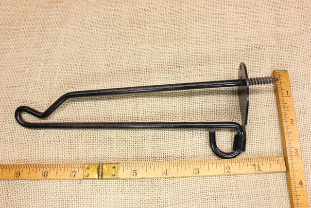 Old Harness Hook Coat Wire Bird Cage Rustic Vintage 6” Barn Find Horse Tack 5