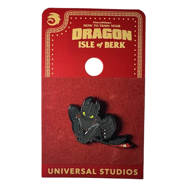 2024 UNIVERSAL STUDIOS How To Train Your Dragon Isle of Berk Toothless ...