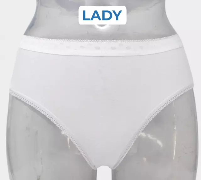 Tecnologia Ospedaliera Pantystretch Lady Mutandina Igienica Colore Bianco Misura