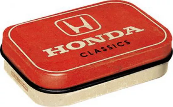 NOSTALGIE Pillendose HONDA CLASSICS mit Pfefferminzdragees NEU OVP