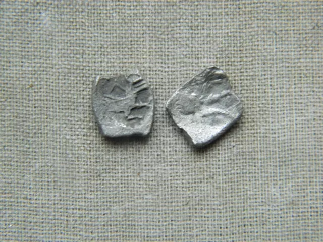 Lot of 2 Greek Obol ca. 324-323 BC Laranda Coin, Lycaonia,  Silver Coin