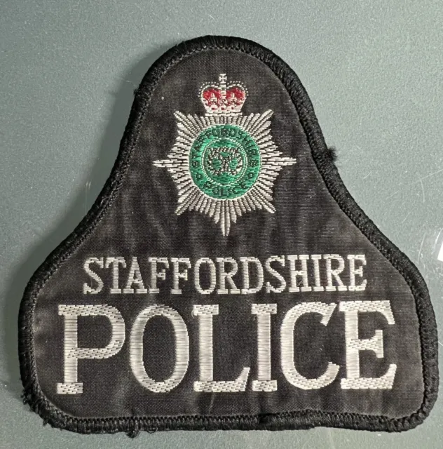 Staffordshire Police Patch - alt England Polizei Abzeichen original. Sammler