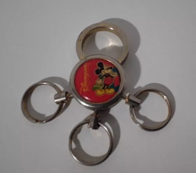 Porte-clé métal keychain MICKEY DISNEYLAND PARIS ORIGINAL RARE