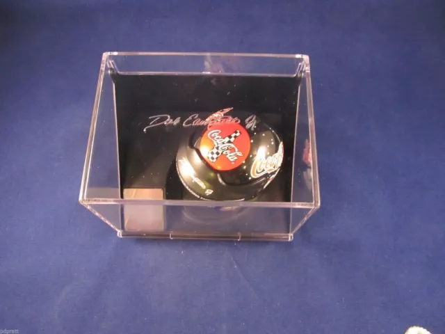 Dale Earnhardt Jr. 1:4 Scale Coca-Cola Nascar Racing Helmet Mint In Display Case 2