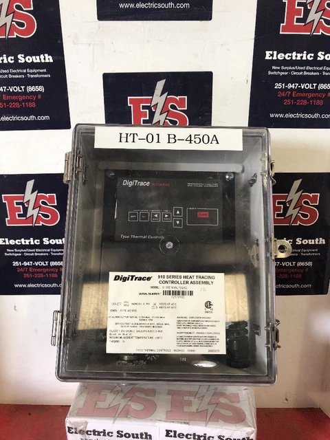 TYCO DIGITRACE 910 Series Heat Tracing Controller 910*E1FWL*SSR2 $518.39 -  PicClick