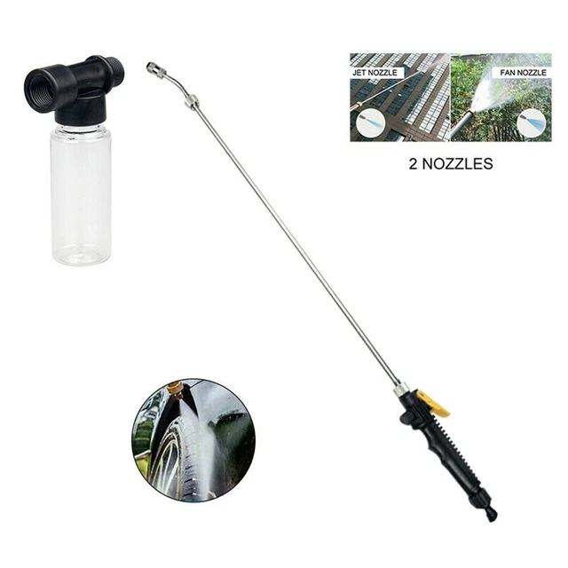 Pistolet Haute pression Arrosage Détachable Voiture Nettoyage Buse Pratique