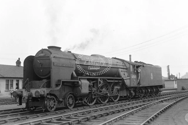 PHOTO BR BRITISH Railways Steam Locomotive Class A2 60507 at Haymarket ...