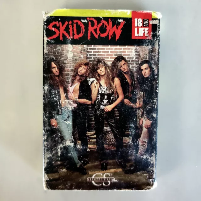 Skid Row - Cassette - Single - 18 and life / Midnight Tornado