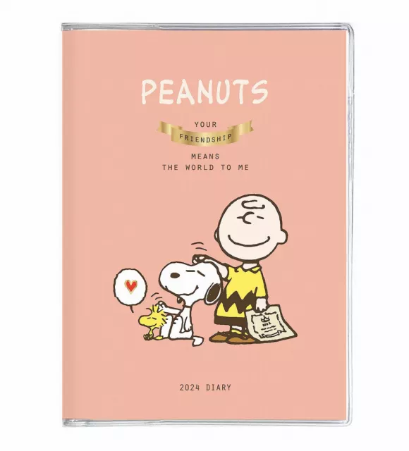 2024 Schedule Book Agenda Planner APJ Snoopy A6 Monthly #01