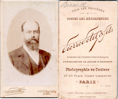 circa 1870 Vintage C CDV Ferdinand Néri Menton Homme nommé Alexandre Beaudoin 