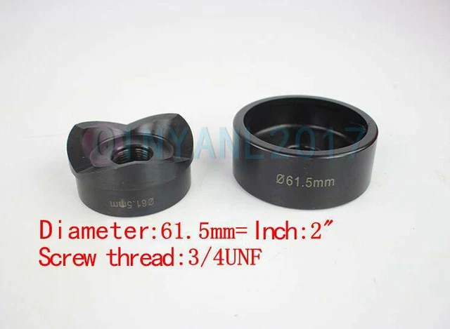 1PCS 61.5mm Hole Tool molds For TPA-8 Hydraulic Knockout Punch Driver