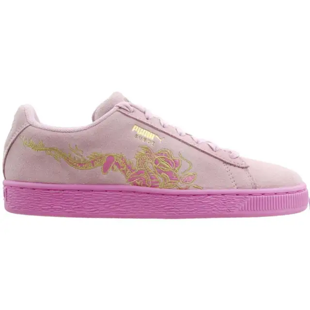 Puma Suede Dragon  Youth Girls Pink Sneakers Casual Shoes 368214-02