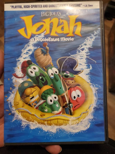 JONAH: A VEGGIETALES Movie [DVD, 2002] Big Idea Jonah & Whale Story $4.