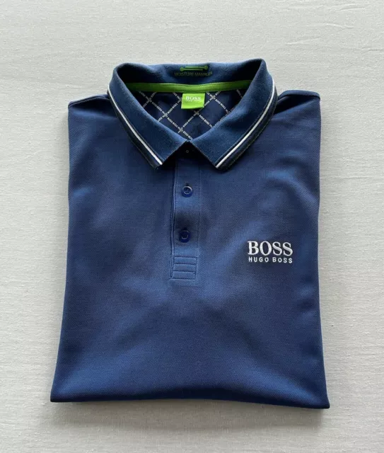 Men’s Genuine HUGO BOSS POLO SHIRT TOP JUMPER SIZE XL