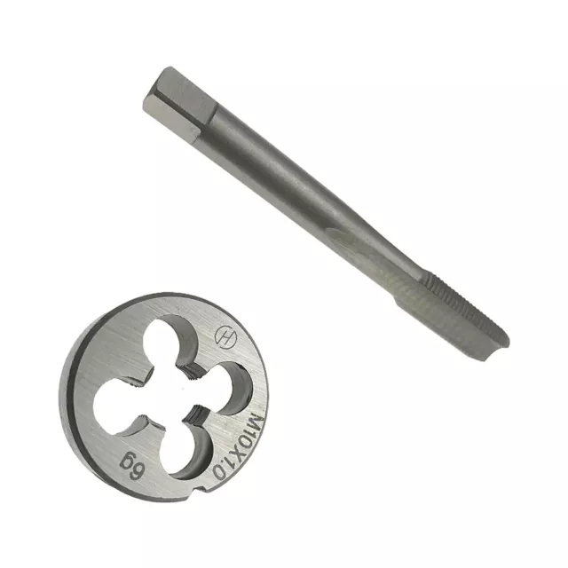 M10 x 1mm Tap & M10 x 1.0mm Die Metric Thread Right Hand 10*1.0 HSS New