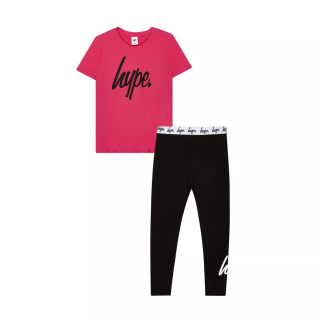 Hype  Juego de Camiseta y Leggings para Niños/Niñas (HY7051)
