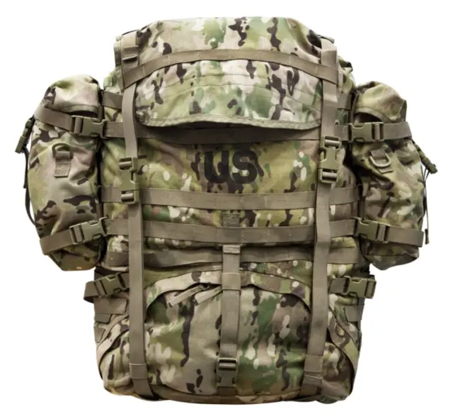 MOLLE II Large Rucksack complete with Sustainment Pouches Multicam OEF CP Camo