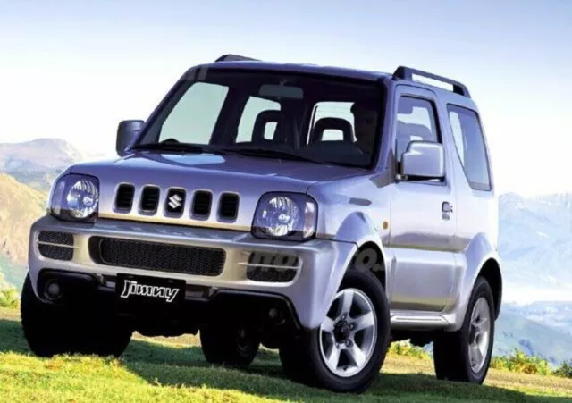 HECKSTOßSTANGEN für SUZUKI JIMNY MIT LACKIERBARER GRUNDIERUNG VON 1998 BIS... 3