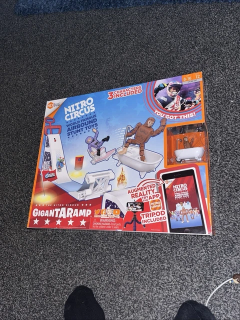 JUEGO HEX BUG Nitro Circus Gigantaramp Stund Nuevo Sellado