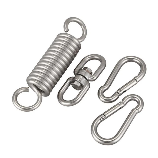 4 teile / satz Heavy Duty Hängematte Hanging Kit Hängematte Haken Karabiner