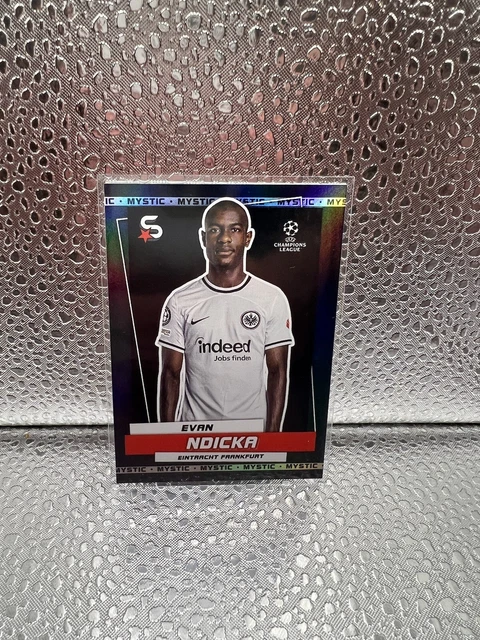 TOPPS FOOTBALL SUPERSTARS 2022 23 Frankfurt Evan Ndicka Mystic