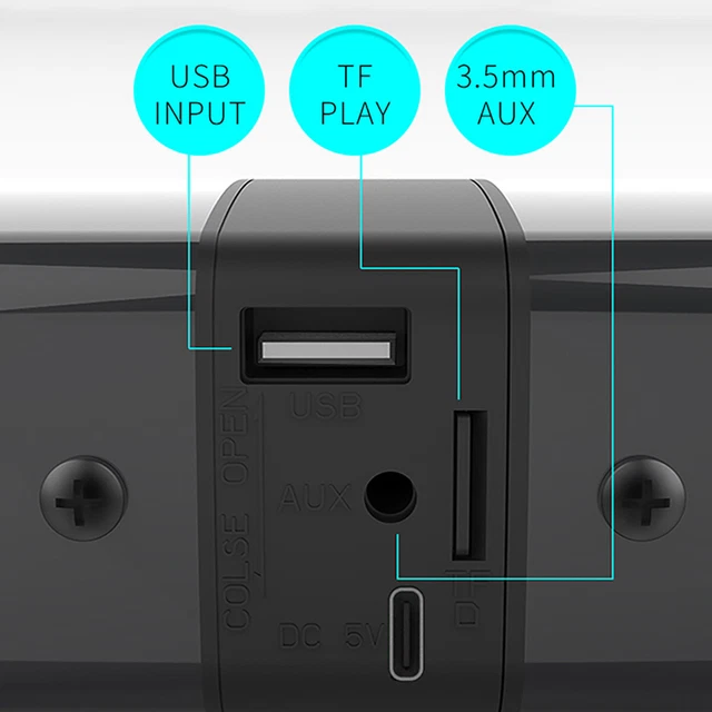TV SOUND BAR Home Theater Subwoofer Bluetooth Soundbar Wireless Wired