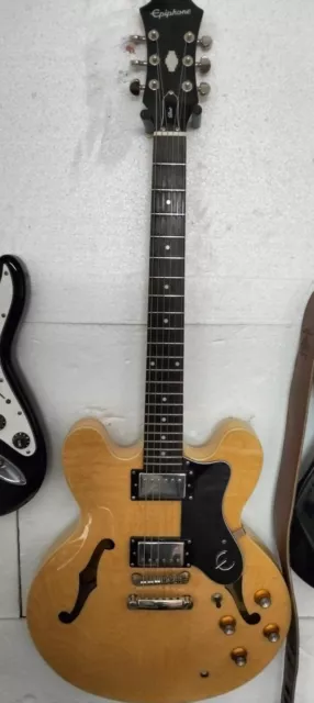 chitarra elettrica epiphone semiacustica modello dot come nuova tutta originale 3