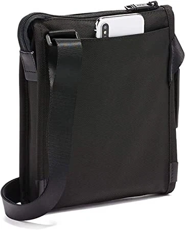 NEW TUMI Alpha 3 Unisex Small Pocket Black Crossbody Bag MSRP $250 3