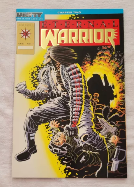 Eternal Warrior #1 Gold Edition 1992 Valiant Vf/Nm