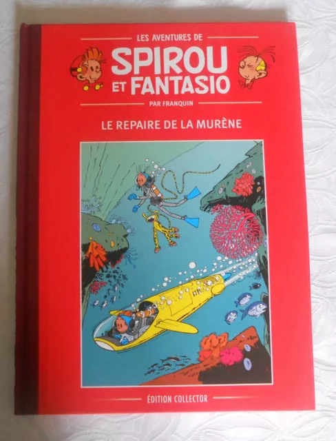 SPIROU ET FANTASIO édition COLLECTOR ALTAYA BD 9 le repaire de la murène