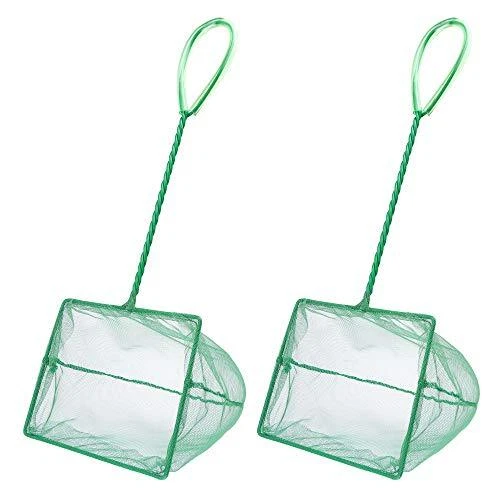 2 Pack Aquarium Net Fish Net 6.0 Inch Fish Tank Net Large Fine Mesh Aquarium ...