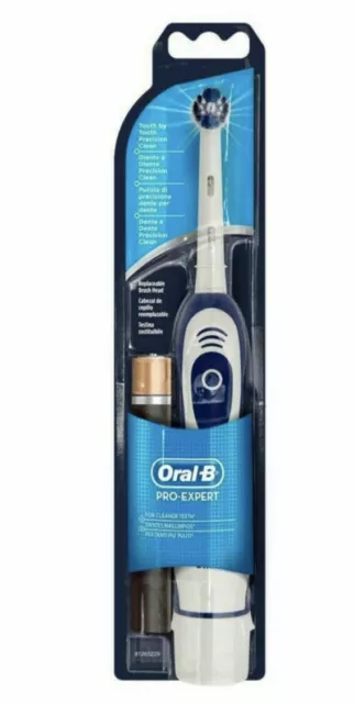 ORAL-B PRO EXPERT DB4010 BATTERY OPERATED ELECTRIC TOOTHBRUSH New