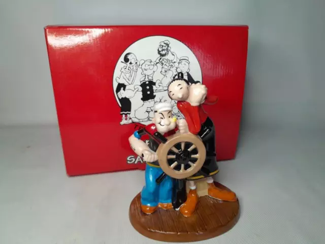 Coalport Characters Ltd Ed THE SAILORMAN Popeye and Olive Oyl Figurine + Box