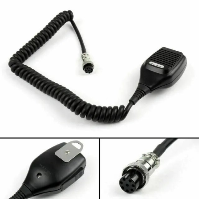 5Pcs MC43S 8 PIN Dynamic Handheld Microphone For Kenwood TM241 TM231 TM421