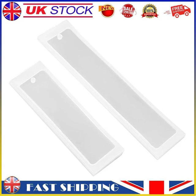 Rectangle Silicone Molds Bookmark Jewelry Keychain Molds Pendant DIY Making Mold