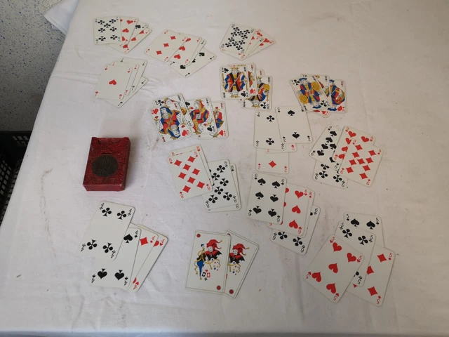 ANCIEN JEU DE cartes OPAK 32 cartes luxe HERON Portraits Français. EUR 10,00 - FR