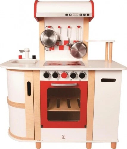 Cocinita De Madera Multifunción Con Accesorios - Hape