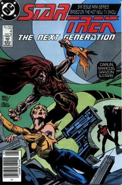 Star Trek The Next Generation #4 - DC Comics - 1988
