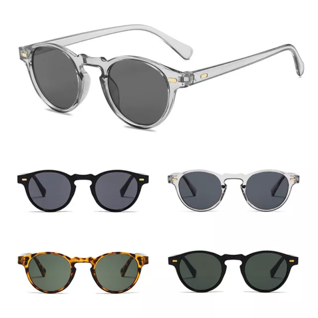 Retro Small Round Sunglasses Men's Women's Outdoor Eyewear Shades Classic UV400