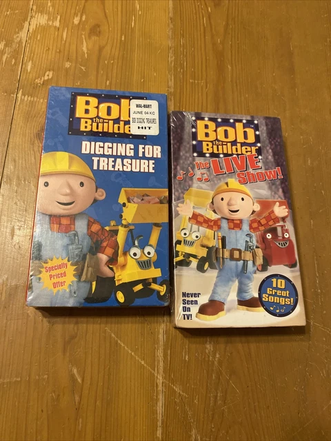 BOB THE BUILDER Digging For Treasure -the Live Show VHS 2003 Cartoon ...