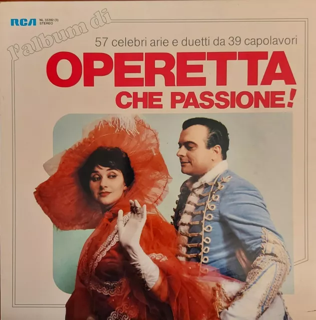 Operetta Che Passione!: 57 Celebri Arie e Duetti Da 39 Capolavori - Box 3 LP