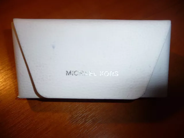 Michael Kors brand Stylish White Hard Glasses or Sunglasses case