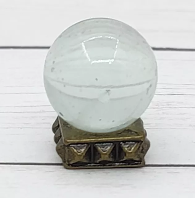 1:12 scale Handmade Dollhouse Miniature Crystal Ball Witch Halloween Tarot