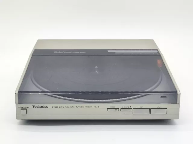 Technics SL-5 Plattenspieler in Silber Rarität (5213)