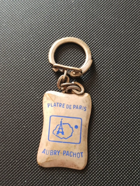 Porte-clés vintage de marque d'huile de moteur : souvenirs automobiles de collection