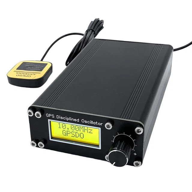 GPSDO OCXO FREQUENCY Color Display GNSS GPS Disciplined Clock Square ...