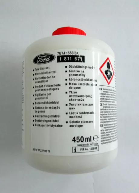 113 €/ L Ford Tyre Sealer Spray Tire Repair Kit 1811671
