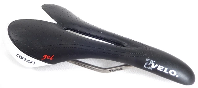 Selle GES blanche et bleue pour pièces de vélo vintage rétro neuve dans
