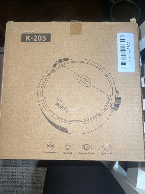 Robotic Vacuum Intelligent Low Noise Floor Sweeper Dust Catcher Carpet Cleaner